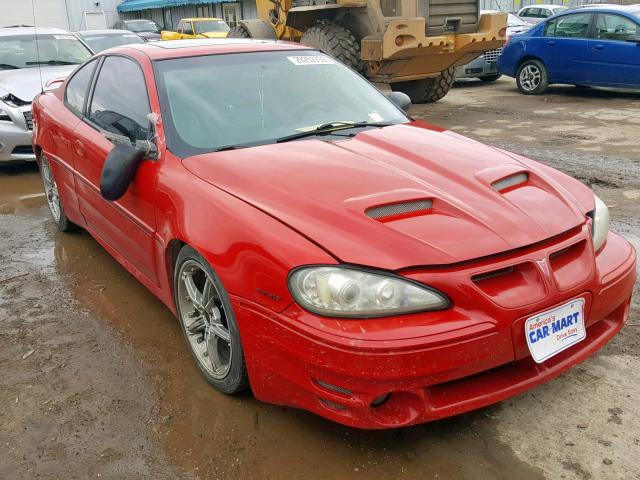 1G2NW12E53C291377 - 2003 PONTIAC GRAND AM G RED photo 1