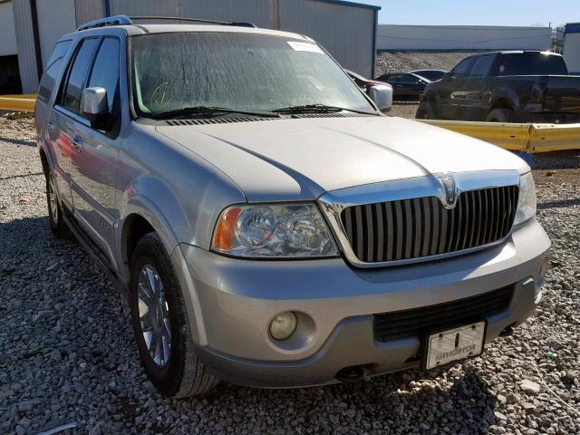 5LMFU27R63LJ34537 - 2003 LINCOLN NAVIGATOR Gümüş foto 1