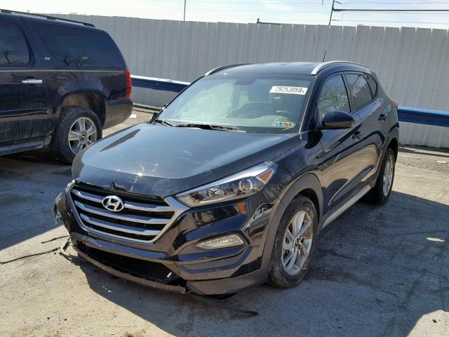 KM8J3CA42HU290725 - 2017 HYUNDAI TUCSON LIM BLACK photo 2