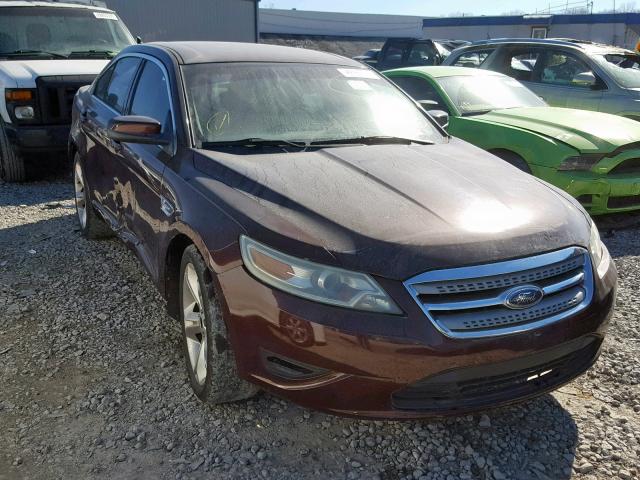 1FAHP2EW3AG142686 - 2010 FORD TAURUS SEL BURGUNDY photo 1