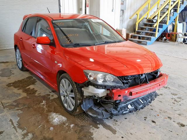 JM1BK34L191190472 - 2009 MAZDA SPEED 3 RED photo 1