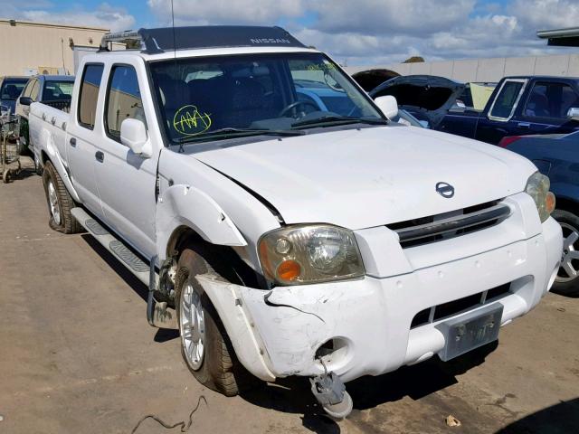 1N6ED29X62C303935 - 2002 NISSAN FRONTIER C WHITE photo 1