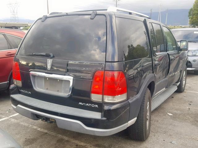 5LMEU68H84ZJ31419 - 2004 LINCOLN AVIATOR 黑色 照片 4