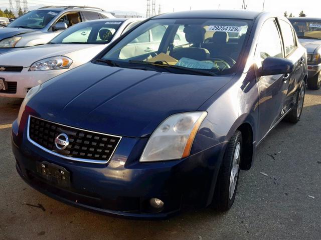 3N1AB61E68L727124 - 2008 NISSAN SENTRA 2.0 BLUE photo 2