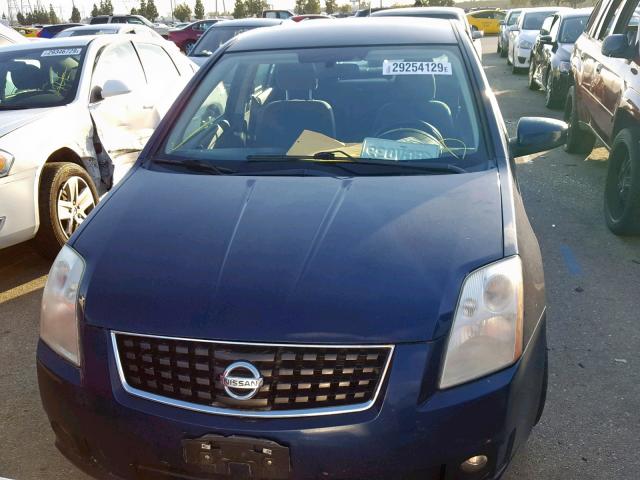 3N1AB61E68L727124 - 2008 NISSAN SENTRA 2.0 BLUE photo 9