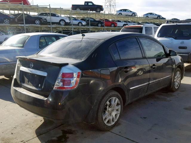 3N1AB6AP5CL779564 - 2012 NISSAN SENTRA 2.0 BLACK photo 4