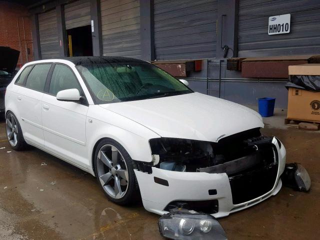 WAUKD78P36A144505 - 2006 AUDI A3 S-LINE WHITE photo 1