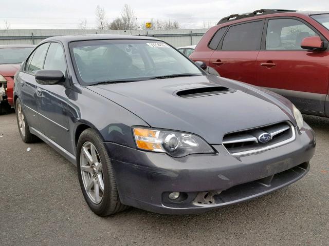 4S3BL676X74206054 - 2007 SUBARU LEGACY GT GRAY photo 1