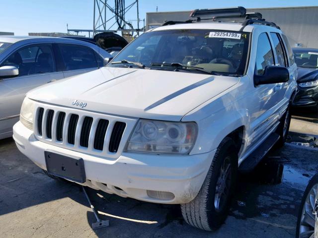 1J4GW58N0YC339226 - 2000 JEEP GRAND CHER GRAY photo 2