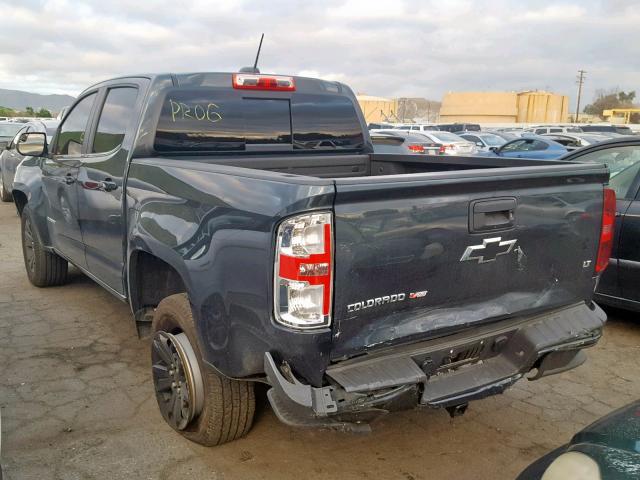 1GCGSCEN6J1194267 - 2018 CHEVROLET COLORADO L GRAY photo 3