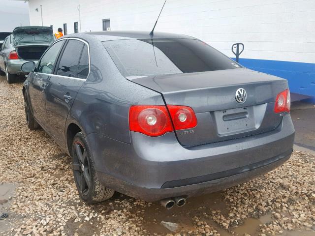 3VWEF71K77M199484 - 2007 VOLKSWAGEN JETTA WOLF GRAY photo 3