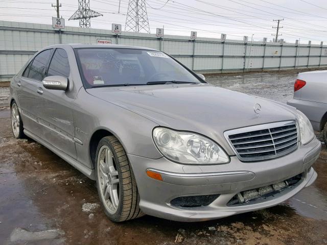 WDBNG74J76A464790 - 2006 MERCEDES-BENZ S 55 AMG GRAY photo 1