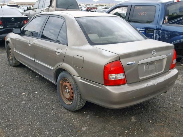 JM1BJ222XY0290260 - 2000 MAZDA PROTEGE DX TAN photo 3