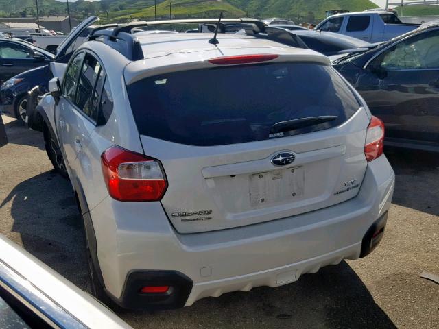 JF2GPAGC7DH848241 - 2013 SUBARU XV CROSSTR WHITE photo 3