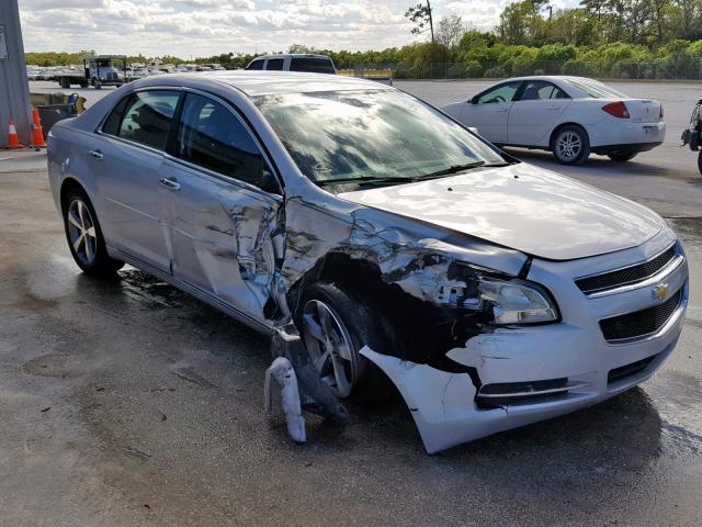 1G1ZC5EU1CF284546 - 2012 CHEVROLET MALIBU 1LT ვერცხლისფერი ფოტო 1