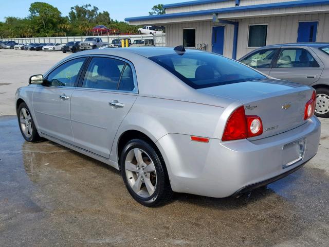 1G1ZC5EU1CF284546 - 2012 CHEVROLET MALIBU 1LT ვერცხლისფერი ფოტო 3
