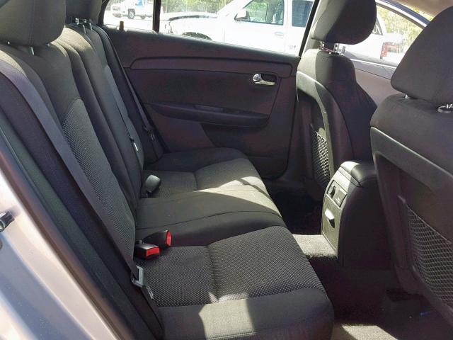 1G1ZC5EU1CF284546 - 2012 CHEVROLET MALIBU 1LT ვერცხლისფერი ფოტო 6