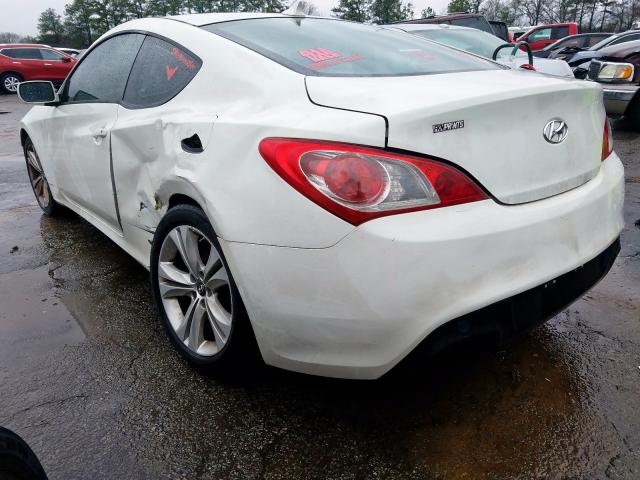 KMHHU6KH7AU004260 - 2010 HYUNDAI GENESIS COUPE 3.8L  photo 3