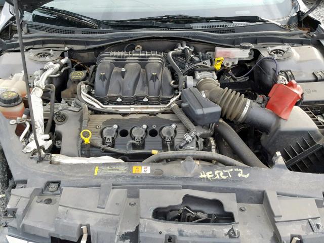 3FAHP0JG8CR302804 - 2012 FORD FUSION SEL GRAY photo 7