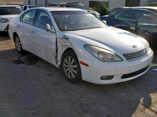 JTHBF30G925027157 - 2002 LEXUS ES 300 WHITE photo 1