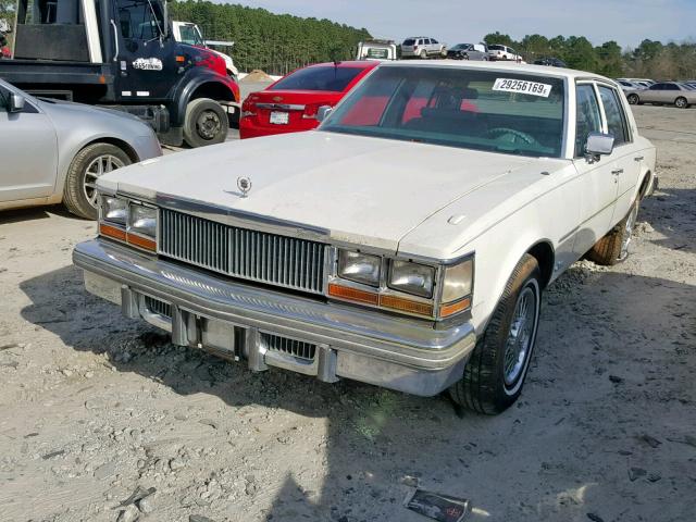 6S69B8Q490157 - 1978 CADILLAC SEVILLE CREAM photo 2