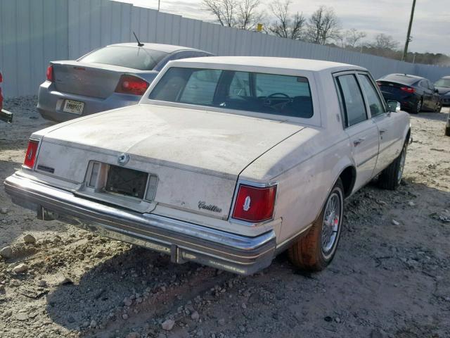 6S69B8Q490157 - 1978 CADILLAC SEVILLE CREAM photo 4