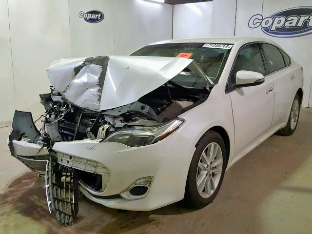 4T1BK1EB7EU119212 - 2014 TOYOTA AVALON BAS WHITE photo 2