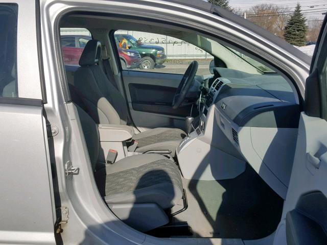 1B3HB28B67D576985 - 2007 DODGE CALIBER SILVER photo 5