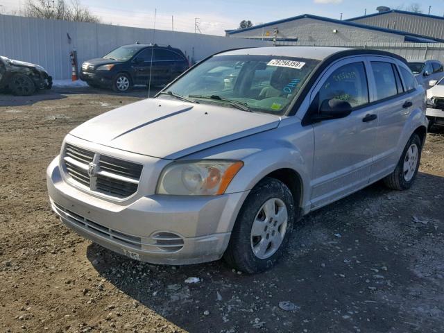 1B3HB28B67D576985 - 2007 DODGE CALIBER SILVER photo 9