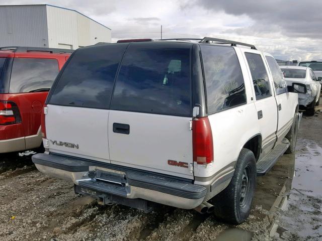 1GKEK13R2XJ784822 - 1999 GMC DENALI WHITE photo 4