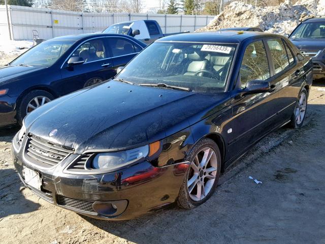 YS3EH49GX63506389 - 2006 SAAB 9-5 AERO BLACK photo 2