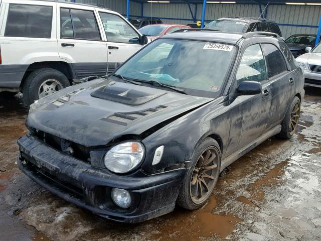 JF1GG29682G830383 - 2002 SUBARU IMPREZA WR BLACK photo 2