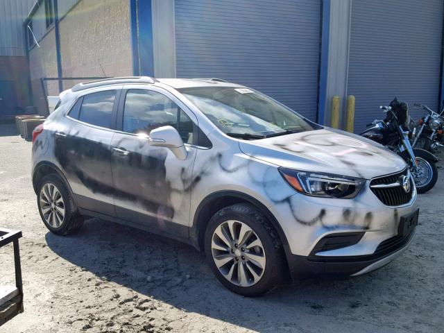 KL4CJASB8JB519070 - 2018 BUICK ENCORE PRE SILVER photo 1