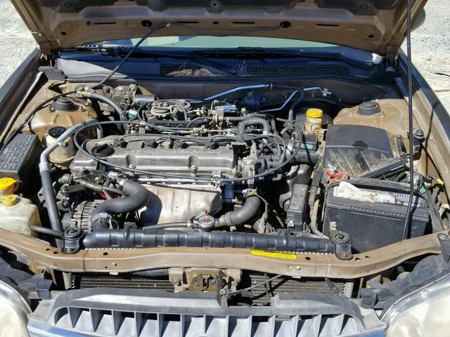 1N4DL01D91C151788 - 2001 NISSAN ALTIMA XE GRAY photo 7