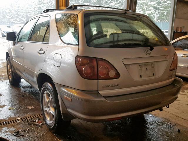 JT6HF10UXY0115394 - 2000 LEXUS RX 300 SILVER photo 3