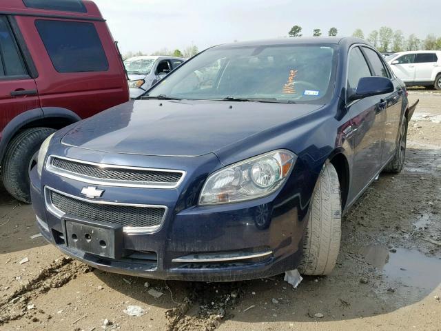 1G1ZC5EU4BF382453 - 2011 CHEVROLET MALIBU 1LT 蓝色 照片 2