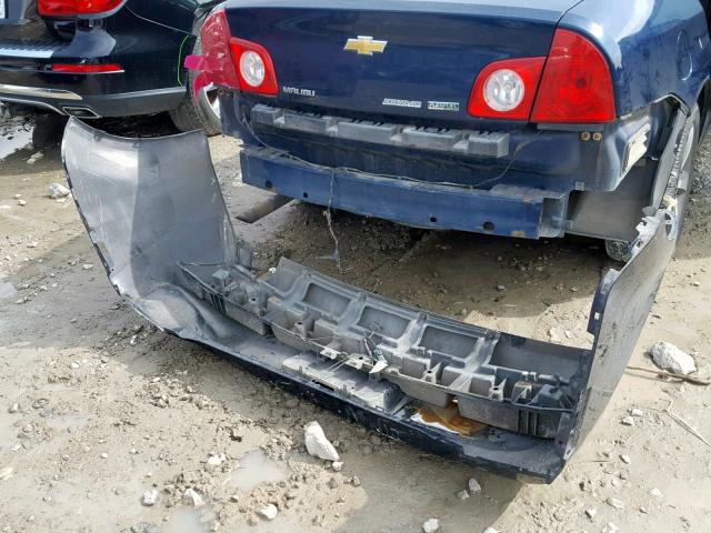 1G1ZC5EU4BF382453 - 2011 CHEVROLET MALIBU 1LT 蓝色 照片 9