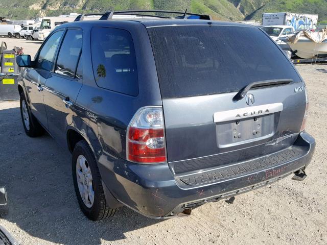 2HNYD18855H559693 - 2005 ACURA MDX TOURIN CHARCOAL photo 3