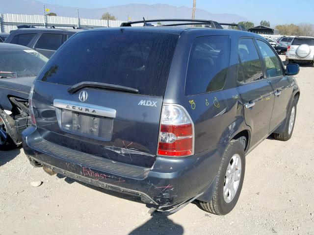 2HNYD18855H559693 - 2005 ACURA MDX TOURIN CHARCOAL photo 4