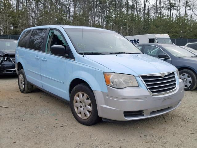 2A8HR44E19R542757 - 2009 CHRYSLER TOWN & COU BLUE photo 1