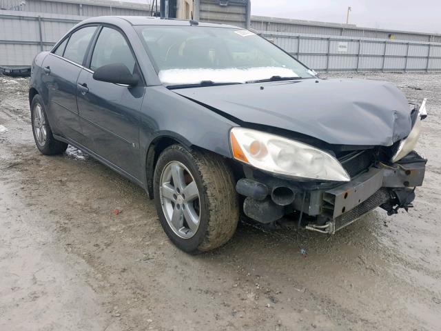 1G2ZH57N584116351 - 2008 PONTIAC G6 GT GRAY photo 1