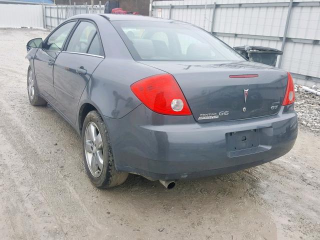 1G2ZH57N584116351 - 2008 PONTIAC G6 GT GRAY photo 3