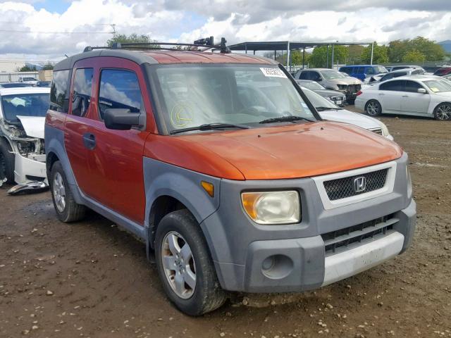 5J6YH18513L005917 - 2003 HONDA ELEMENT EX ORANGE photo 1