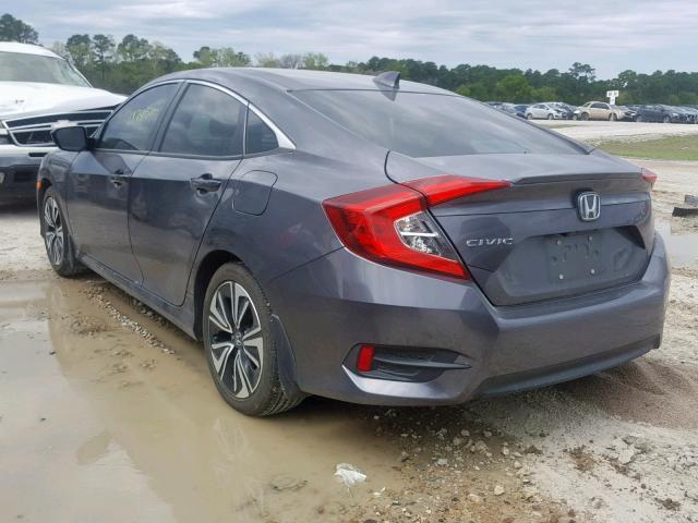 JHMFC1F78JX013873 - 2018 HONDA CIVIC EXL GRAY photo 3