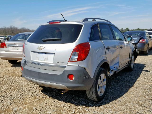 3GNAL2EK9ES529827 - 2014 CHEVROLET CAPTIVA LS 银色 照片 4