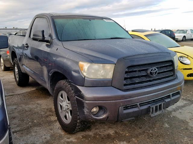 5TFJU52157X002744 - 2007 TOYOTA TUNDRA GRAY photo 1