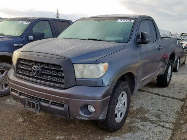 5TFJU52157X002744 - 2007 TOYOTA TUNDRA GRAY photo 2