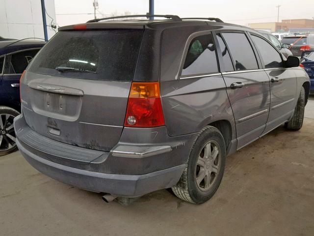 2C8GM68404R551956 - 2004 CHRYSLER PACIFICA GRAY photo 4