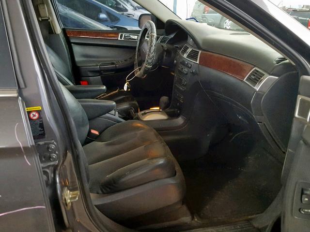 2C8GM68404R551956 - 2004 CHRYSLER PACIFICA GRAY photo 5