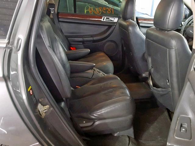 2C8GM68404R551956 - 2004 CHRYSLER PACIFICA GRAY photo 6